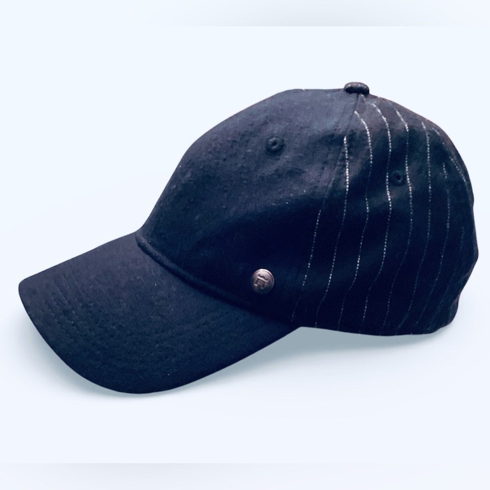 NWT Haggar Navy Striped Men's Cap OS